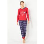 DoReMi Bayan Pijama Takımı KIRMIZI S-M