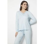 Doremi Bayan Pijama Takımı MAVİ M-L