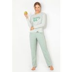 DoReMi Bayan Pijama Takımı YEŞİL MELANJ S-M
