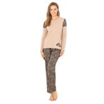 DoReMi Classical Desing Bayan Pijama Takımı VİZON S-M