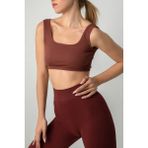 Doremi Dikişsiz Kalın Askılı Büstiyer - XS - S - Kiremit