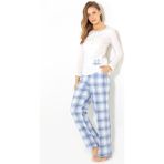 Doremi Ekru S/M Bayan Pijama Takımı