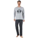 DoReMi Erkek Pijama Takımı (GRİ MELANJ / M)