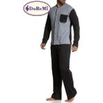 Doremi Erkek Pijama Takımı - L-XL - Siyah