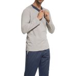 Doremi Erkek Pijama Takımı - XL - Gri