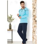 Doremi Erkek Pijama Takımı - XL - Mavi