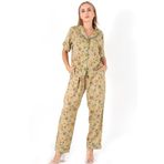 DoReMi Floral Kısa Kollu Kadın Pijama Takım DESENLİ M-L