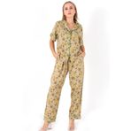 DoReMi Floral Kısa Kollu Kadın Pijama Takım DESENLİ S-M