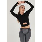 DoReMi Out Detaylı Bisiklet Yaka Büstiyer SİYAH M/L