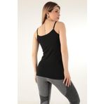 DoReMi Seamless Ayarlanabilir Askılı Atlet SİYAH M-L
