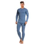 Doremi Seamless Erkek Pijama Takımı - M - L - Mavi