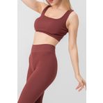 Doremi Seamless Fitilli Spor Sütyeni - Bordo - S - M