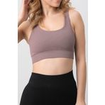 DoReMi Seamless Fitilli Toparlayıcı Pedli Spor Sütyen-161 AÇIK MAVİ S-M