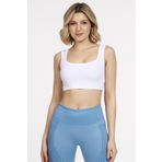 DoReMi Seamless Kare Yaka Spor Büstiyer BEYAZ M-L
