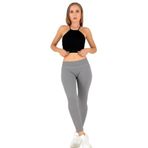 DoReMi Seamless Normal Bel Ripli Spor Tayt ANTRASİT M/L