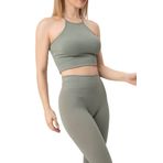 DoReMi Seamless Örme Halter Yaka Büstiyer HAKİ M-L