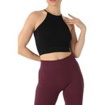 DoReMi Seamless Örme Halter Yaka Büstiyer SİYAH M-L