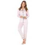 DoReMi Victoria Uzun Kollu Bayan Pijama Takımı PEMBE S-M