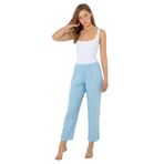 DoReMi Viskon Bayan Pijama Altı BULUT MAVİSİ S-M
