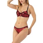 DoReMi ZEBRA DESENLİ SÜTYEN TAKIM KIRMIZI 75