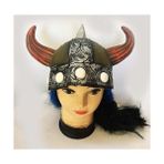Doremodam Kırmızı Boynuzlu Saçlı Viking Başlığı Asteriks Şapkası - 450463-1453