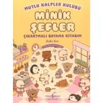 Doremodam Mutlu Kalpler Kulübü - Minik Şefler - Çıkartmalı Boyama Kitabım