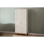 Doressa Betty 2 Kapılı Beyaz Gardırop