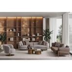 Doressa Bonna Lux Koltuk Takımı - Kahve