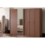 Doressa Boudry Hibrit Kahverengi Gardırop