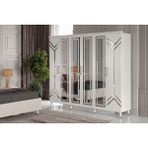 Doressa City White Beyaz Gardırop