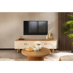 Doressa Cocostar Tv Sehpası - Krem