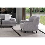 Doressa Home Arden Grey Berjer Gri