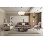 Doressa Home Ariva Soft Koltuk Takımı Kahverengi