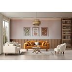 Doressa Home Bona Gold Koltuk Takımı Krem