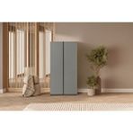 Doressa Home Bony Grey 2 Kapılı Gardırop Gri