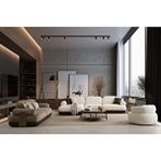 Doressa Home Forssa Mini Koltuk Takımı Krem