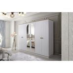 Doressa Home Jena Gardırop Beyaz