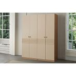 Doressa Home Lanis 4 Kapılı Gardırop Bej