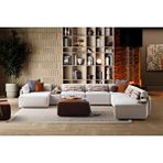 Doressa Home Leggo Large Köşe Koltuk Takımı Krem