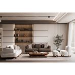 Doressa Home Leite Koltuk Takımı Krem