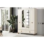 Doressa Home Pars 4 Kapılı Gardırop Bej