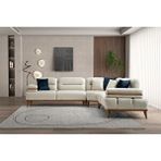 Doressa Home Pearl Köşe Koltuk Takımı Krem