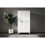 Doressa Lesse 3 Kapılı Bej Gardırop