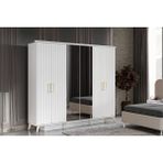 Doressa Merin White Beyaz Gardırop