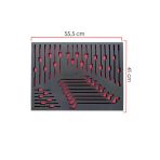Dorf Takım Arabası Içi Düzenleyici Boş Eva Seti Organizer 6'lı Set Sünger 55,5cm x 41 cm Malzemesiz