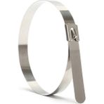 Dorf Tork Metal Kablo Bağı Paslanmaz Çelik Cırt Kelepçe 4,6 x 200MM 304 Kalite 100 Lü Paket