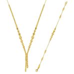 Dorikalı 22 ayar altın set 25 gram