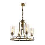 Dorinda Modern Avize E27 48w 50cm Metal Eskitme Avonni-av-1597-4e Kaplama