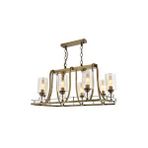 Dorinda Modern Avize E27 96w 89x50cm Metal Eskitme Avonni-av-1597-8e-ym Kaplama