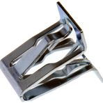 Dorman 700-052 Cam Garnitür Klipsi - Dış, 10'lu Paket, Gümüş